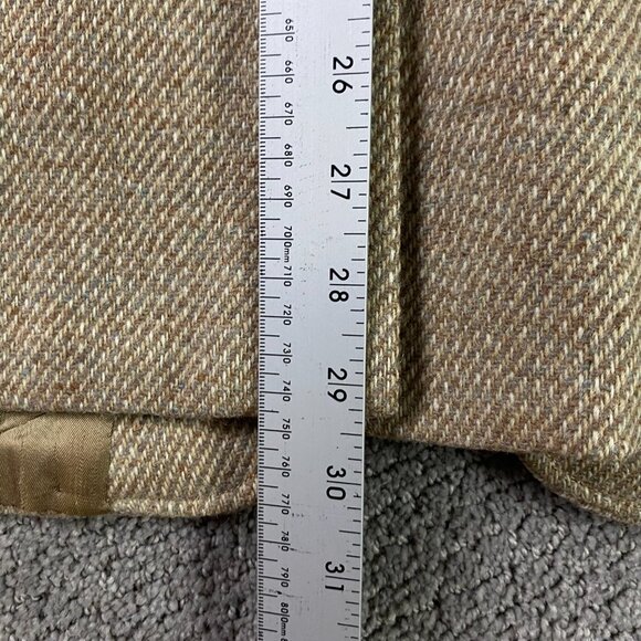 Vintage Harris Tweed Blazer Sport Coat Men's 40 SHORT Brown Wool - Picture 14 of 14